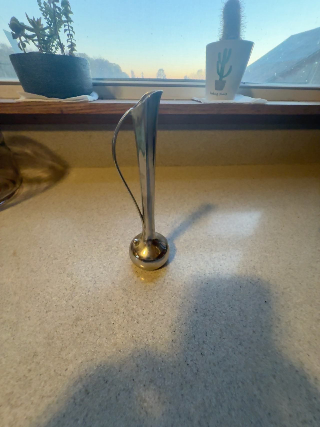 Godinger Silver Bud Vase 7" Tall