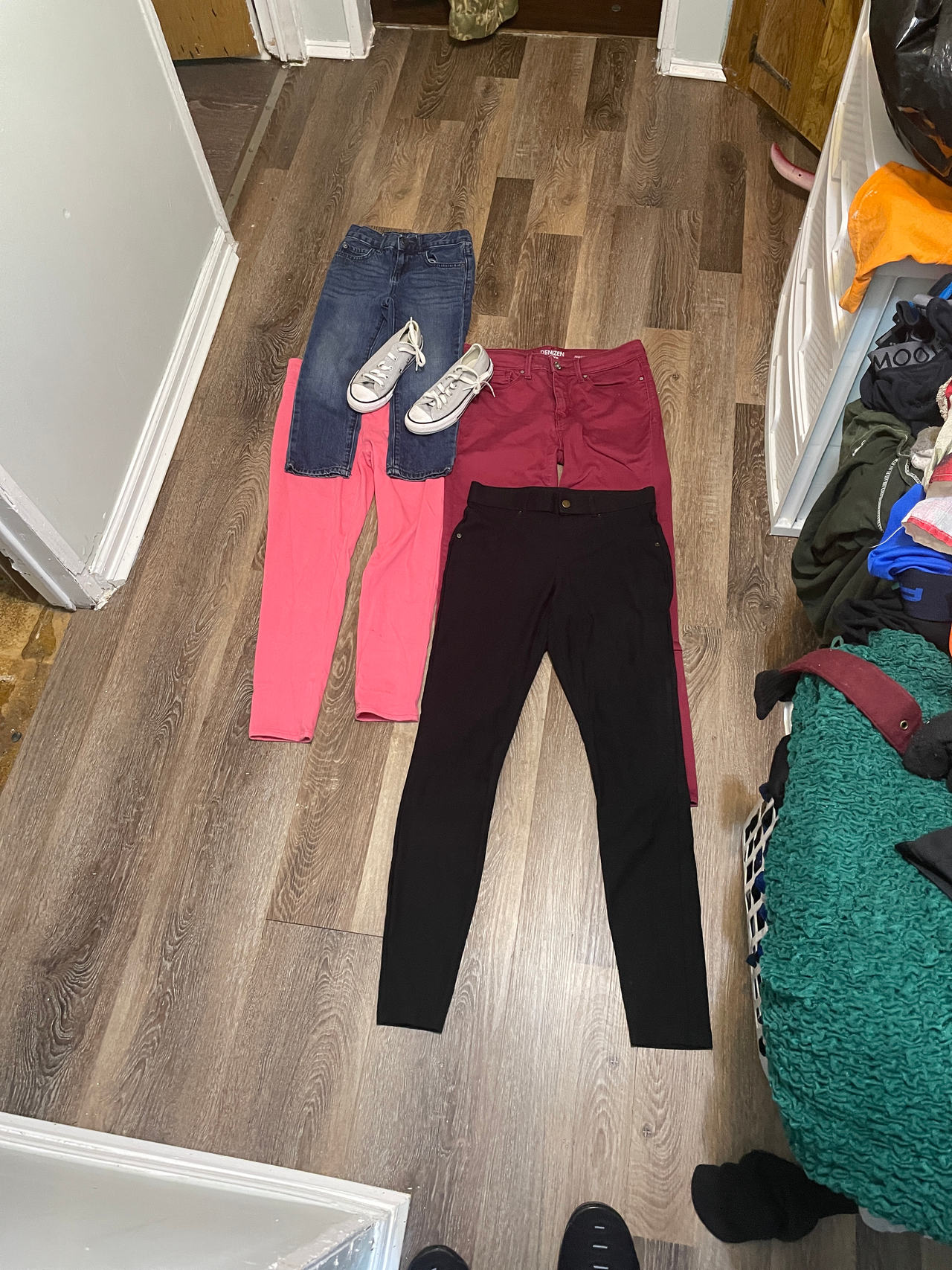 Assorted Women's and Kids' Pants