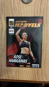 2022 Panini Donruss UFC Octagon Marvels Rose Namajunas #11 - Image 2