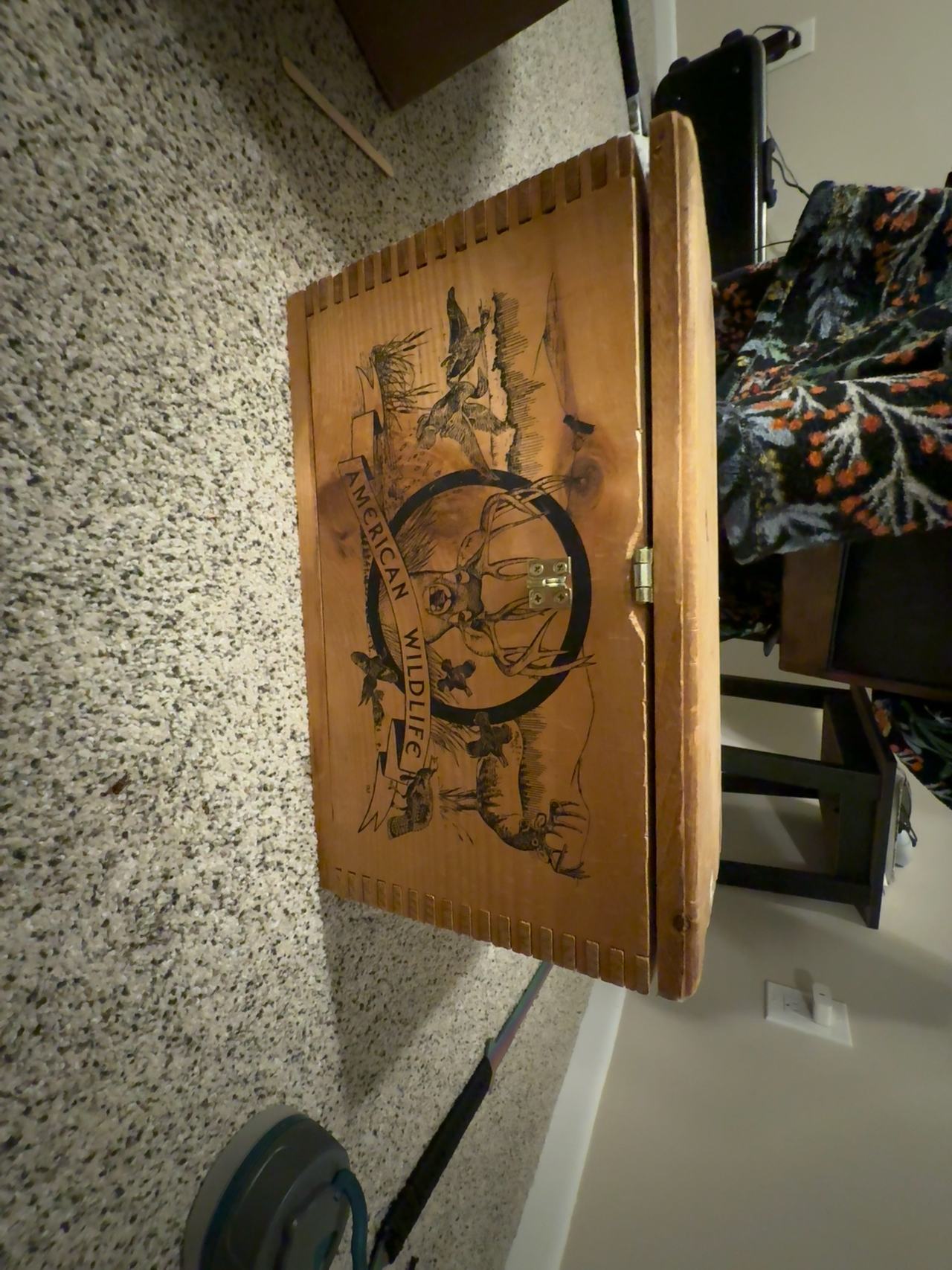 Evans The Classic Series IV Ammo Box Wood