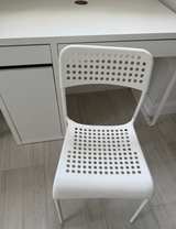 IKEA MICKE Desk White Computer Desk With Chair Office Student Home - Image 4