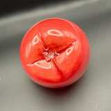 Murano Style Red Glass Apple Paperweight - Image 3