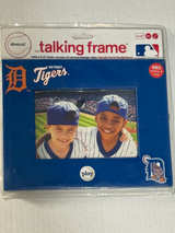 DinoTalk MLB Detroit Tigers Talking Photo Frame - Image 1