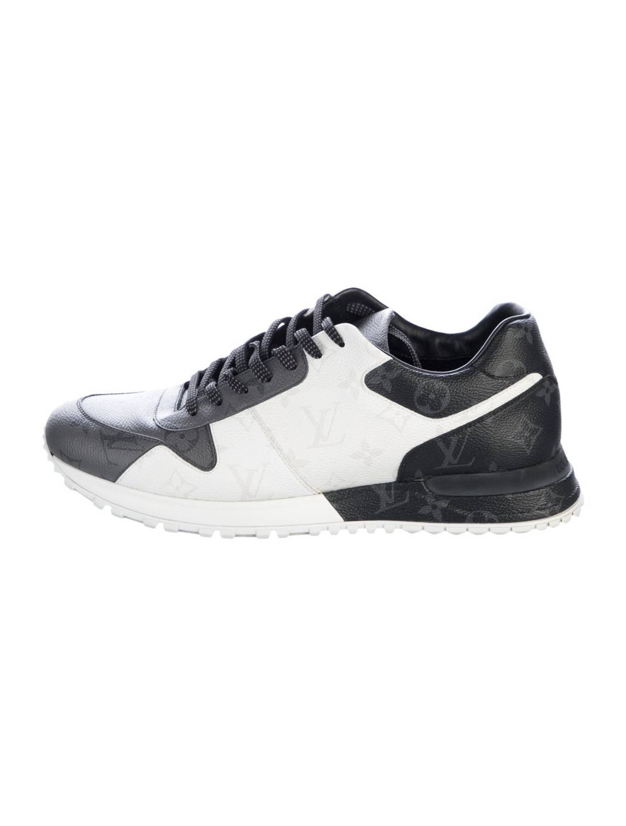 Louis Vuitton Run Away Sneaker Monogram Eclipse Black White
