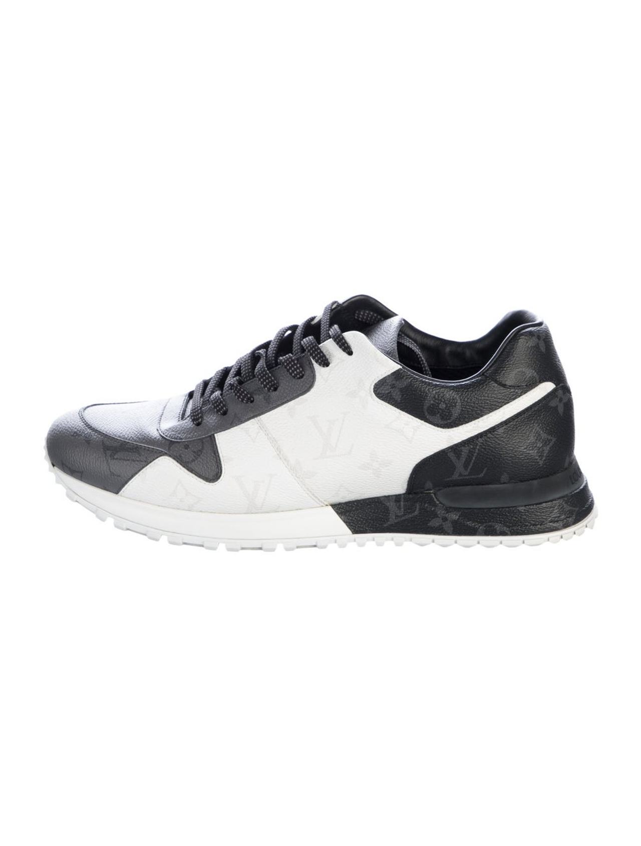 Louis Vuitton Run Away Sneaker Monogram Eclipse Black White