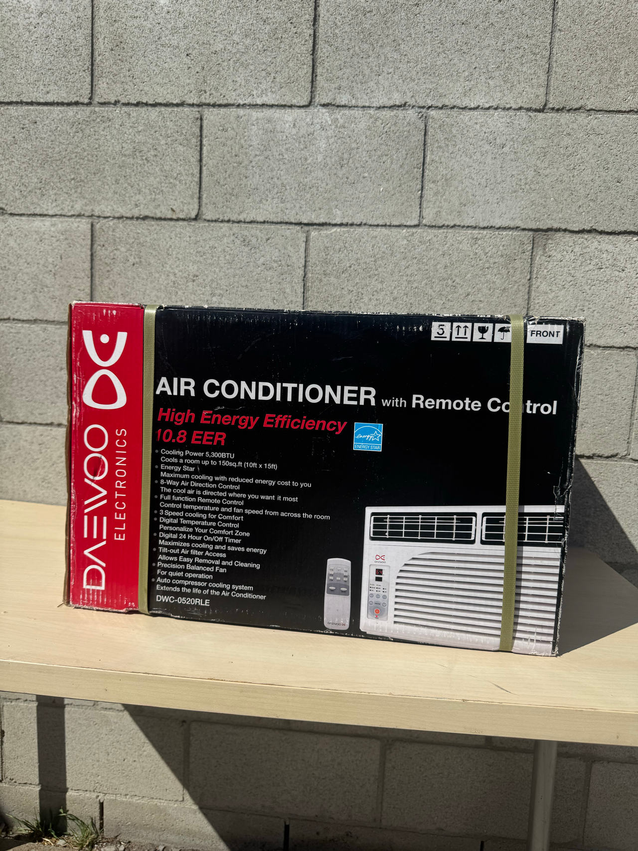 Daewoo Air Conditioner with Remote Control