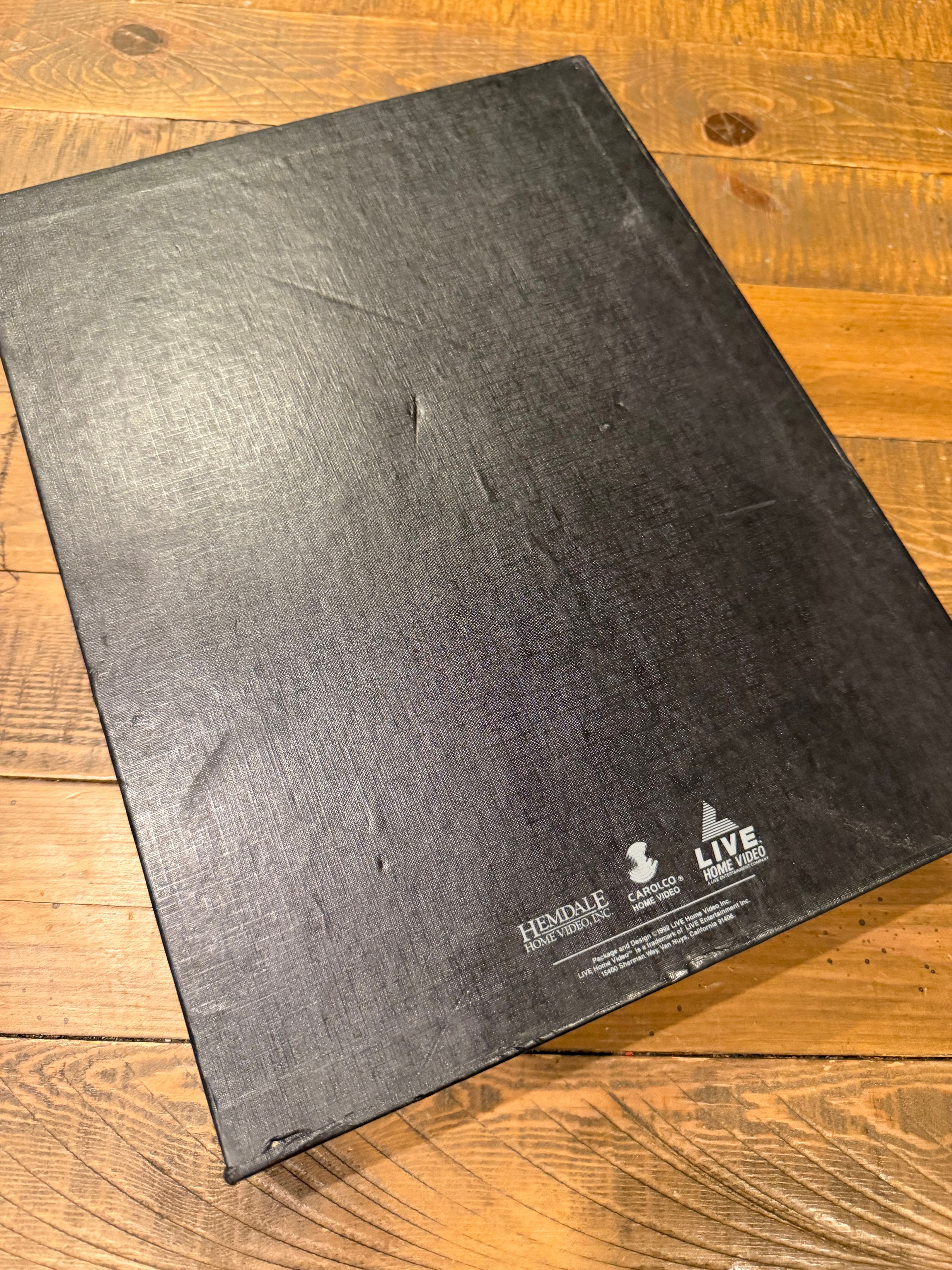 The Terminator Collection Limited Edition VHS Box Set MOVIE Classic Lot Vintae - Image 3