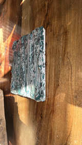 Abstract textured painting on canvas - Image 3