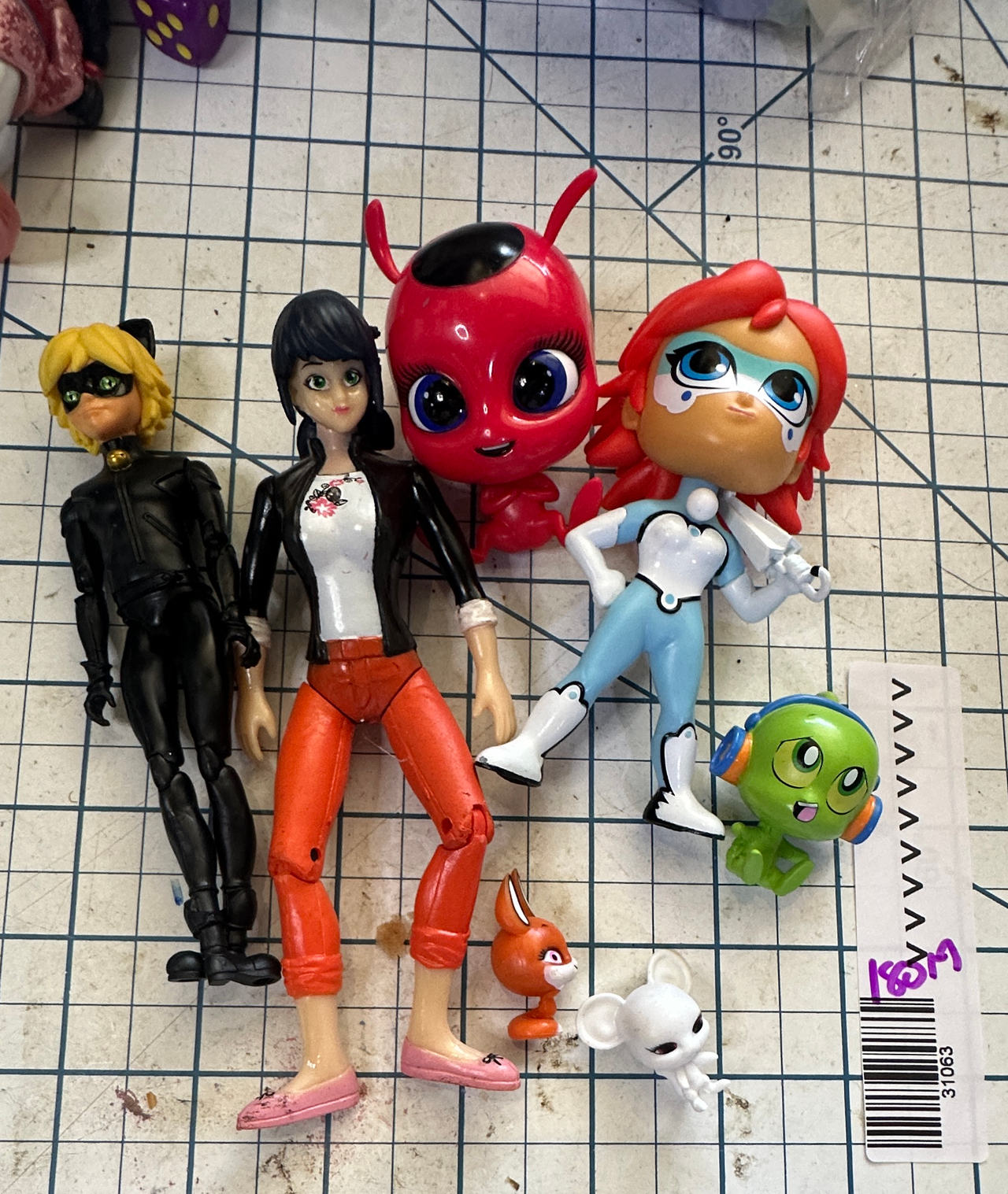 Miraculous Ladybug Action Figure Lot