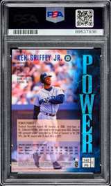 1997 Topps Finest Ken Griffey Jr. Refractor #342 PSA 10 Gem Mint - Image 1