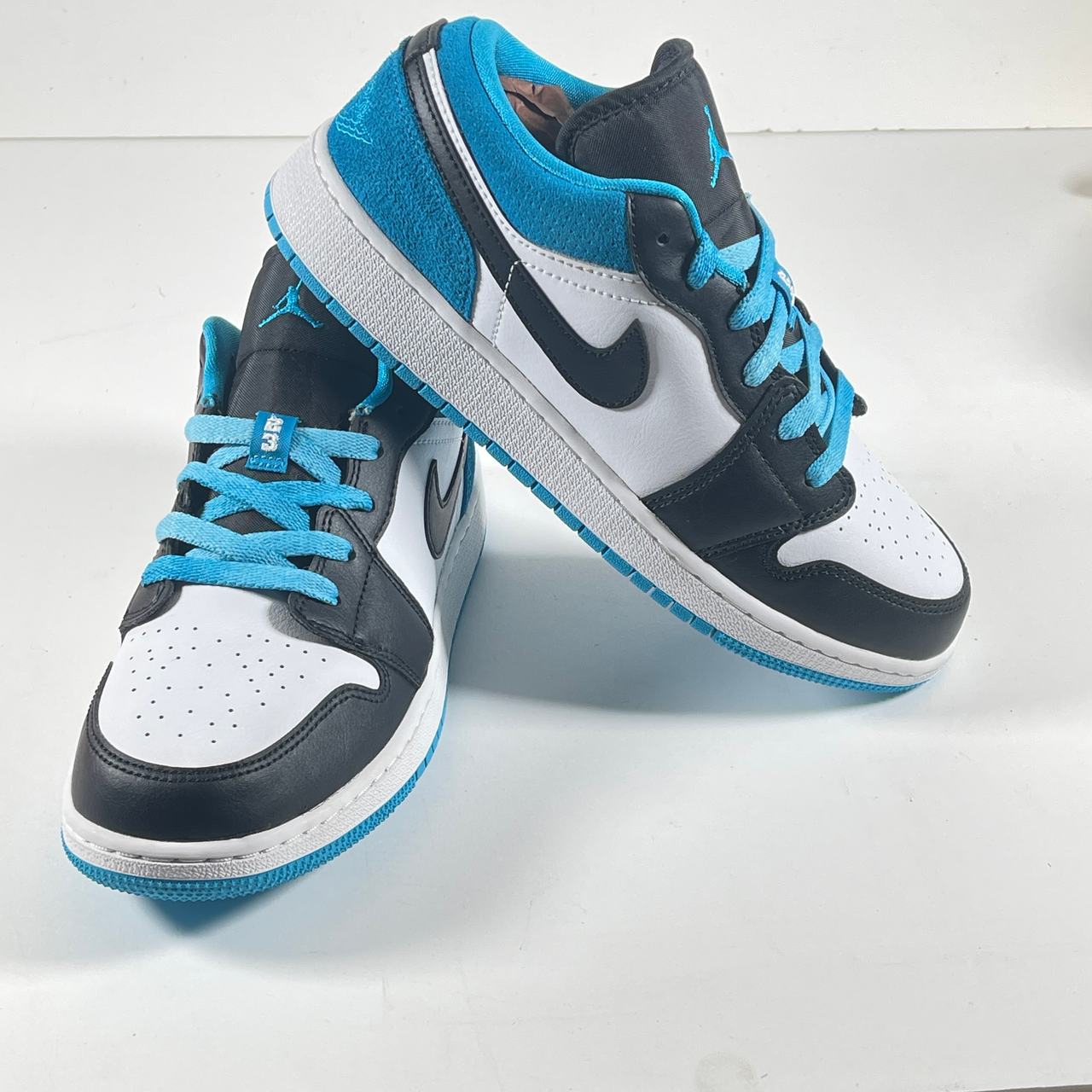 Air Jordan 1 Low Laser Blue Black White