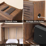 Router Shelf Projector Shelf Projector Stand Router Storage Box Without Manual - Image 3