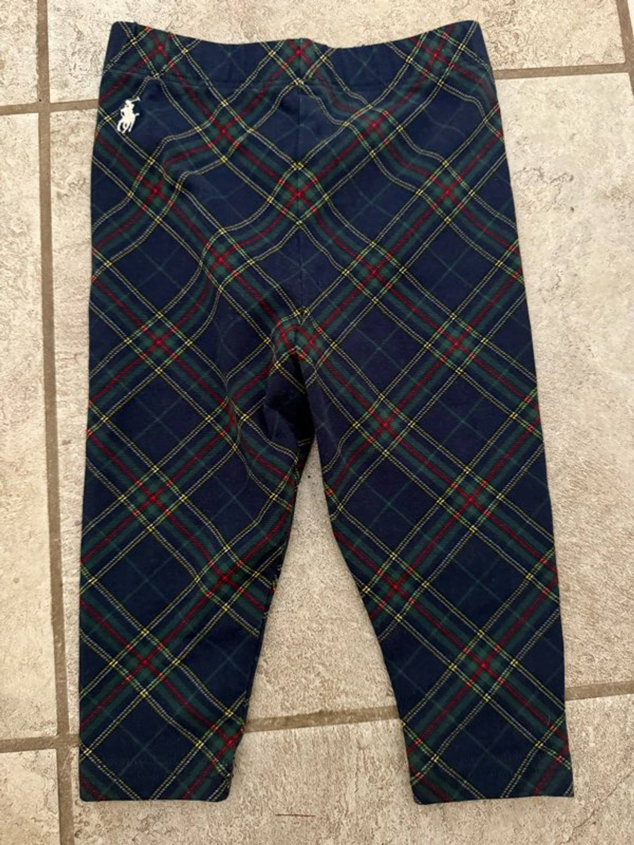 Polo Ralph Lauren Girls Plaid Leggings