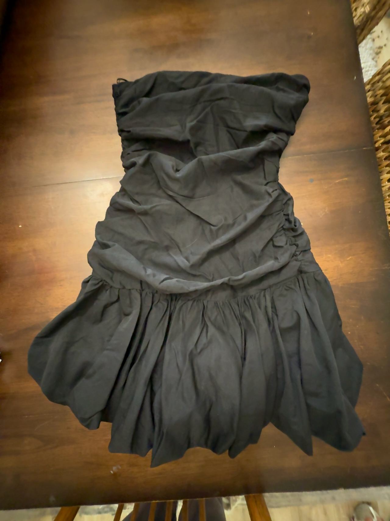 Vici Black Bubble Dress: Large