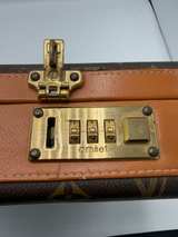 Authentic Louis Vuitton Vintage Monogram Attaché Briefcase Président Amiet Locks - Image 4