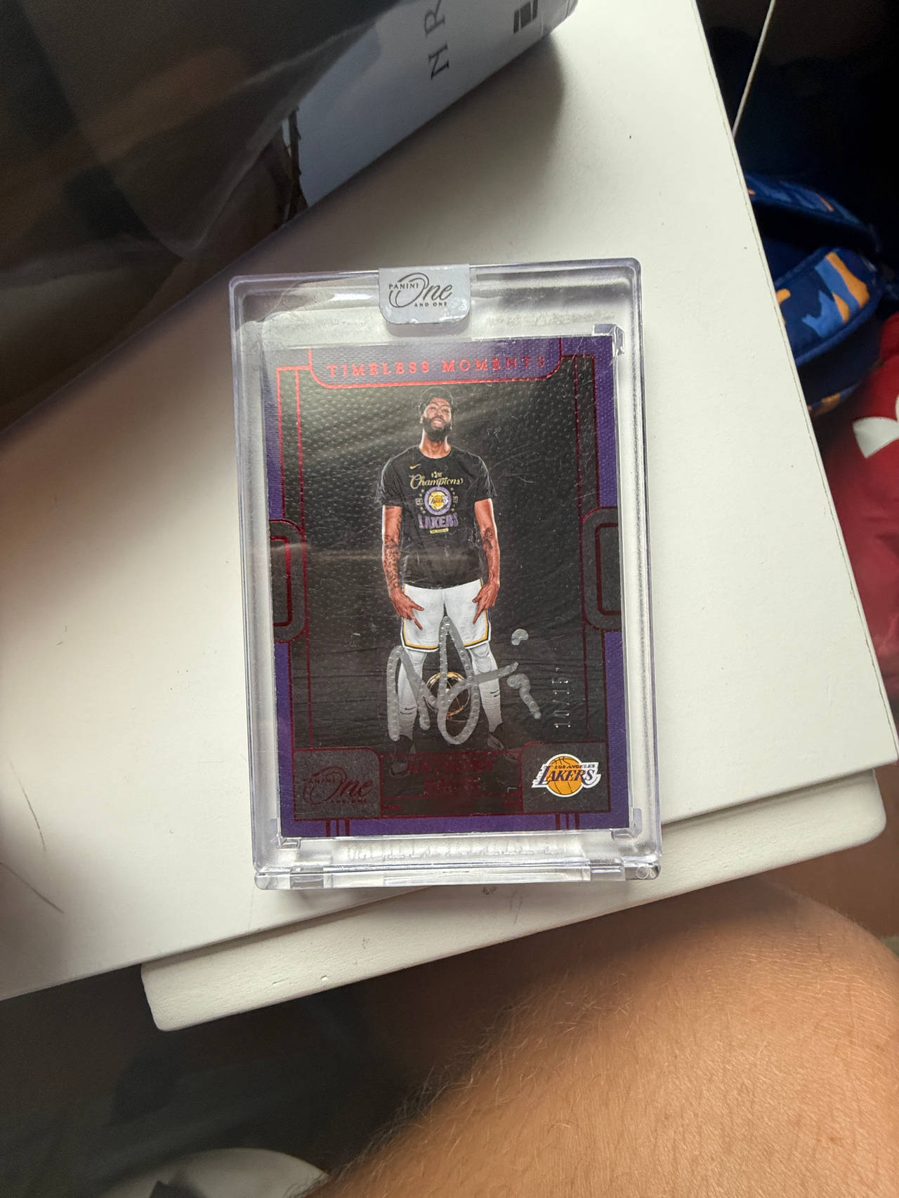 Panini One and One Timeless Moments Basketball Card