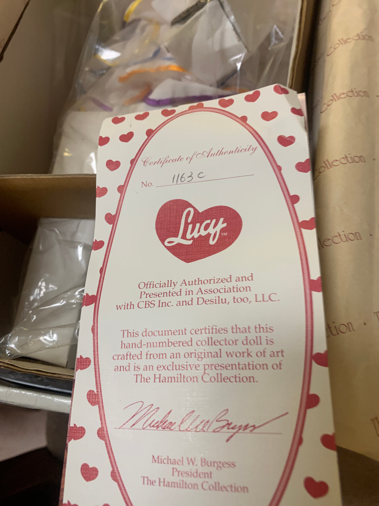 Lucy Collector Doll
