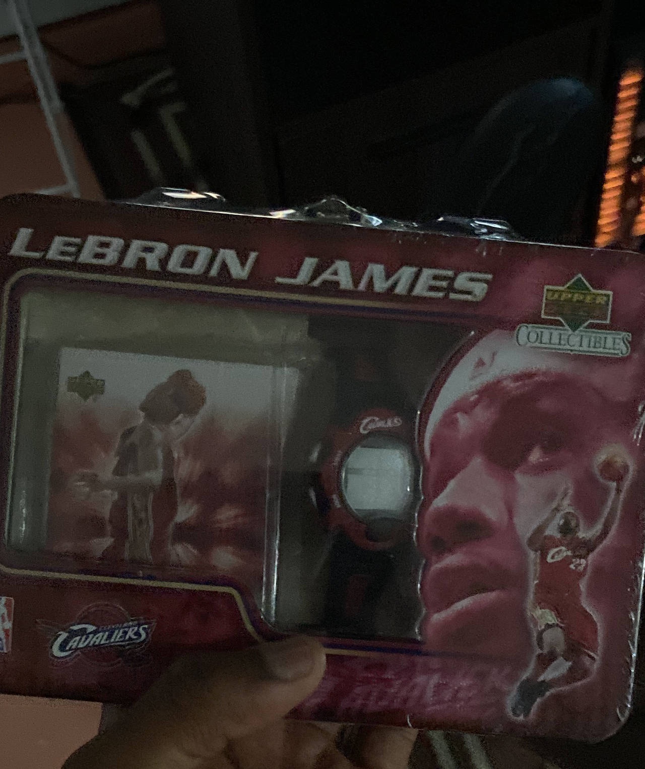 Upper Deck LeBron James Cleveland Cavaliers Watch and Card Set