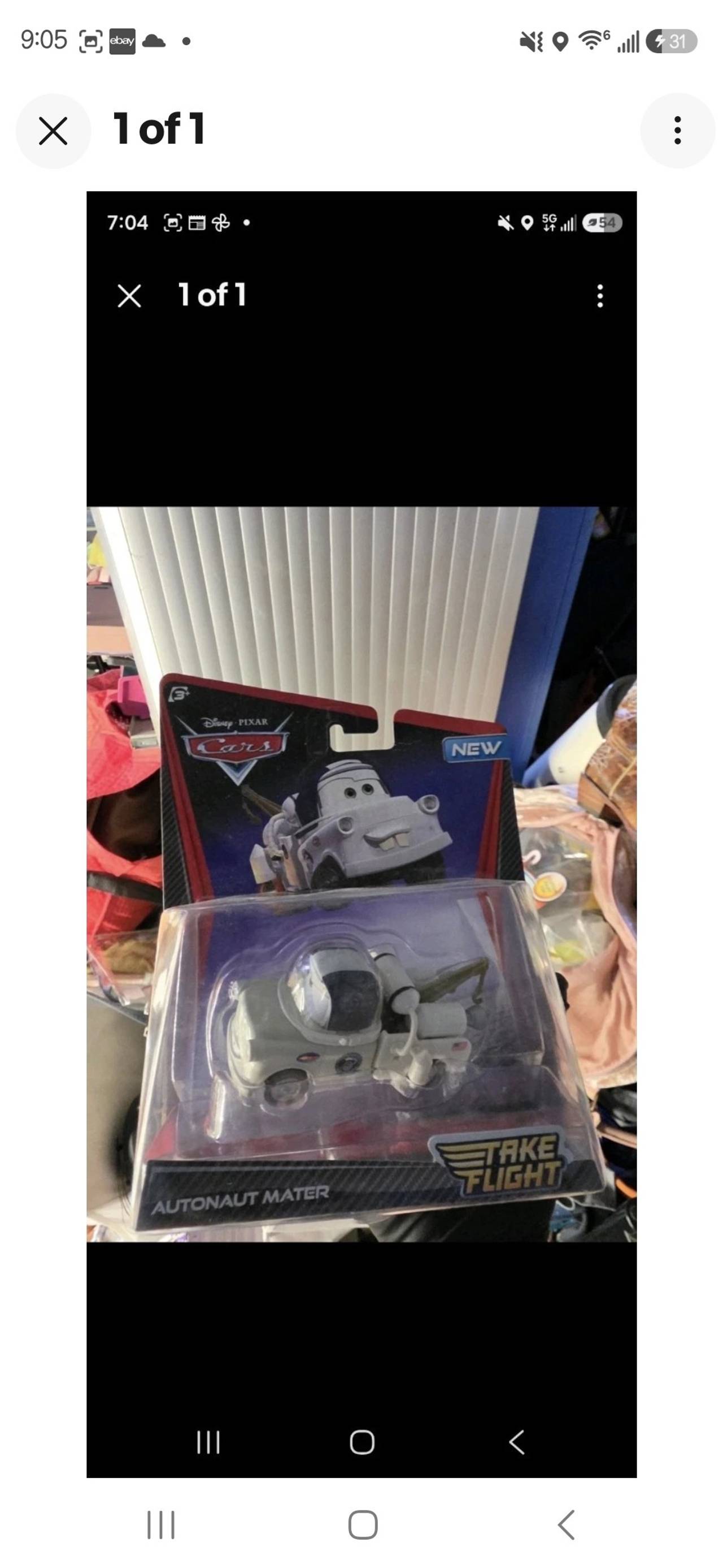 Mattel Disney Pixar Cars Take Flight Autonaut Mater Die-Cast