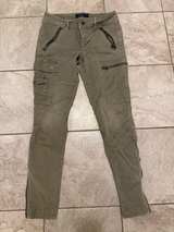 Polo Ralph Lauren Women's Olive Green Skinny Cargo Utility Pants - Image 1