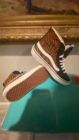 Vans Sk8-Hi Tiger Stripe Black/White - Image 6