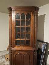 Antique Corner Cabinet - Image 2