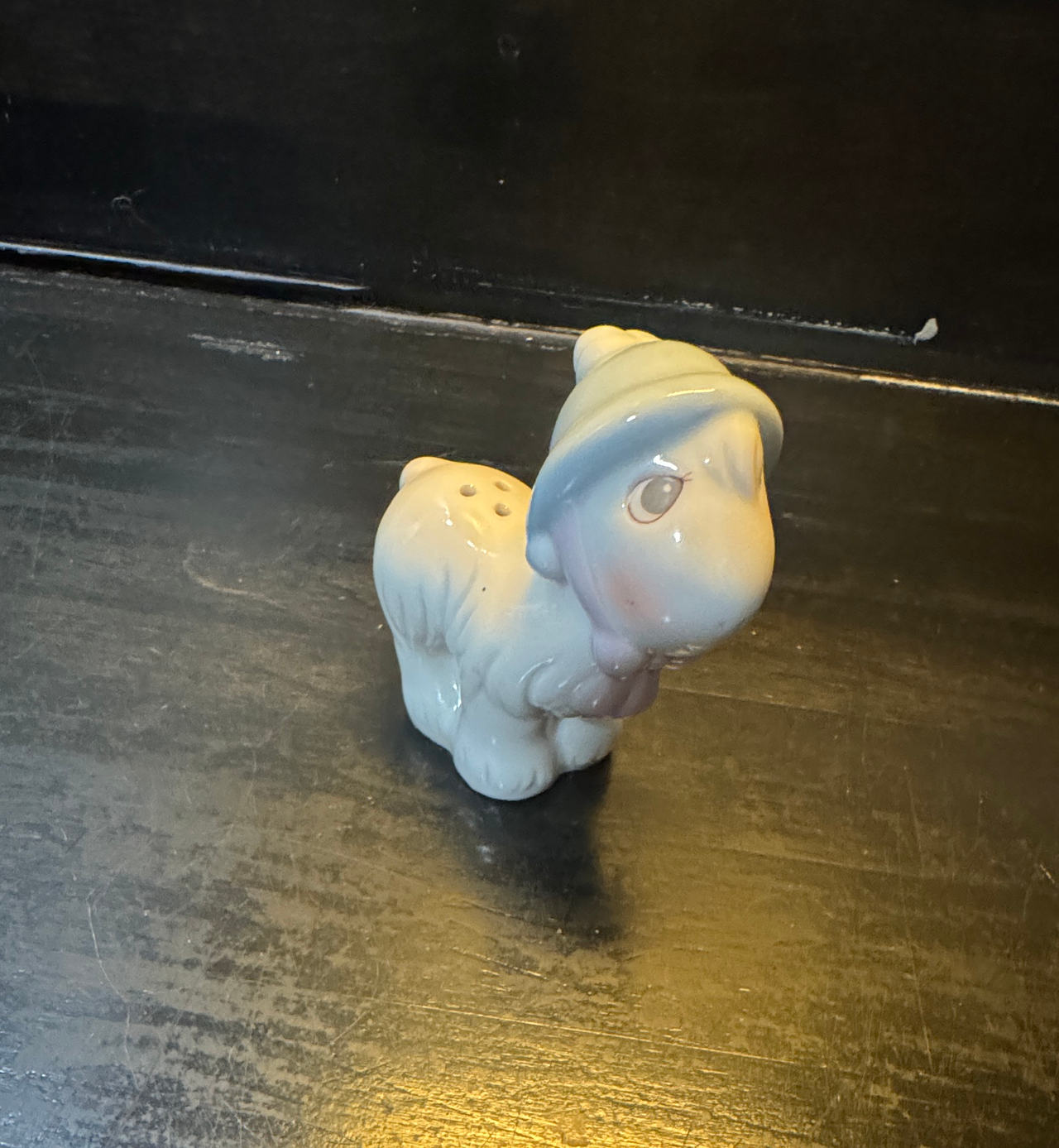 Precious Moments Lamb Salt Shaker