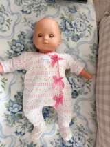 American Girl Bitty Baby Doll with Heart Sleeper - Image 5