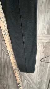 Lou & Grey Charcoal Knit Pants size Large Gray - Image 6