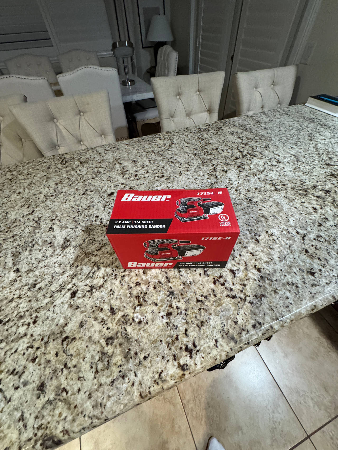 Bauer Palm Finishing Sander