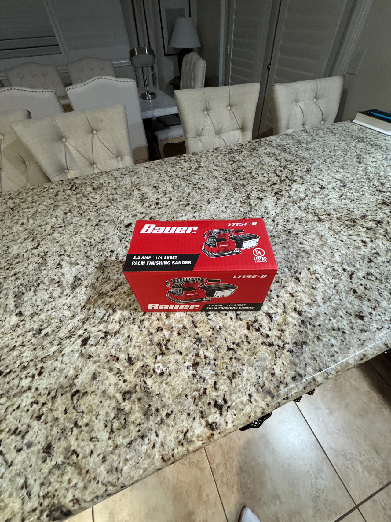 Bauer Palm Finishing Sander