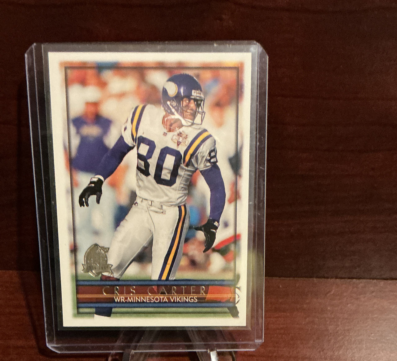 1995 Pinnacle Cris Carter #100 Football Card