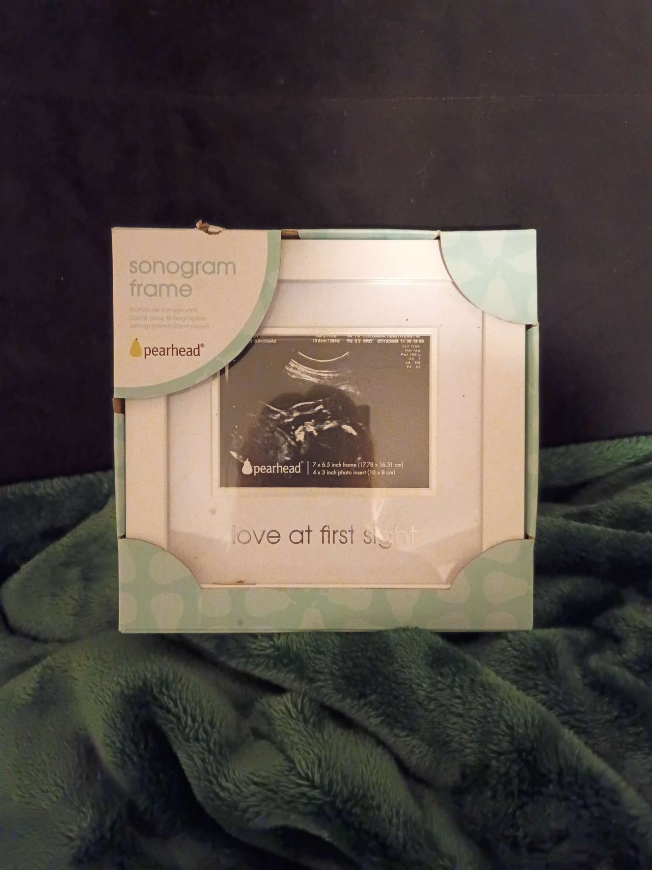 Pearhead Sonogram Frame Love at First Sight