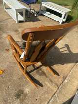 Vintage Style Wooden Rocking Chair - Image 4