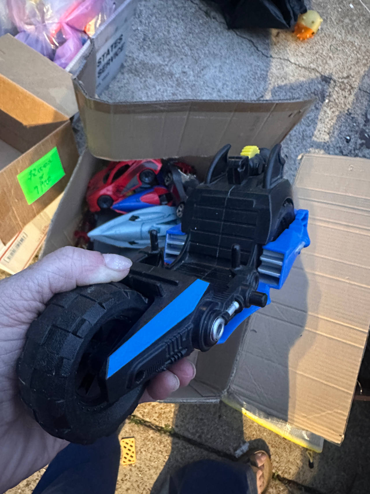 DC Comics Batman Batcycle Toy Motorcycle
