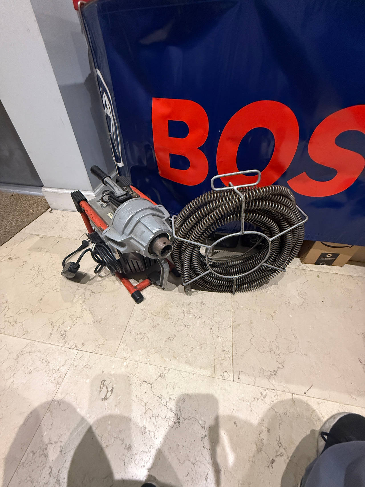 Ridgid K60 Sewer Snake Sectional Drain Cleaning Machine