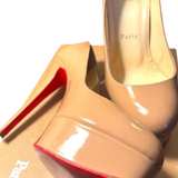 Christian Louboutin Bianca Patent Leather Pumps Size 7.5 - Image 8