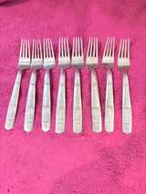 Vintage Thai Bronze Flatware Set - Image 7