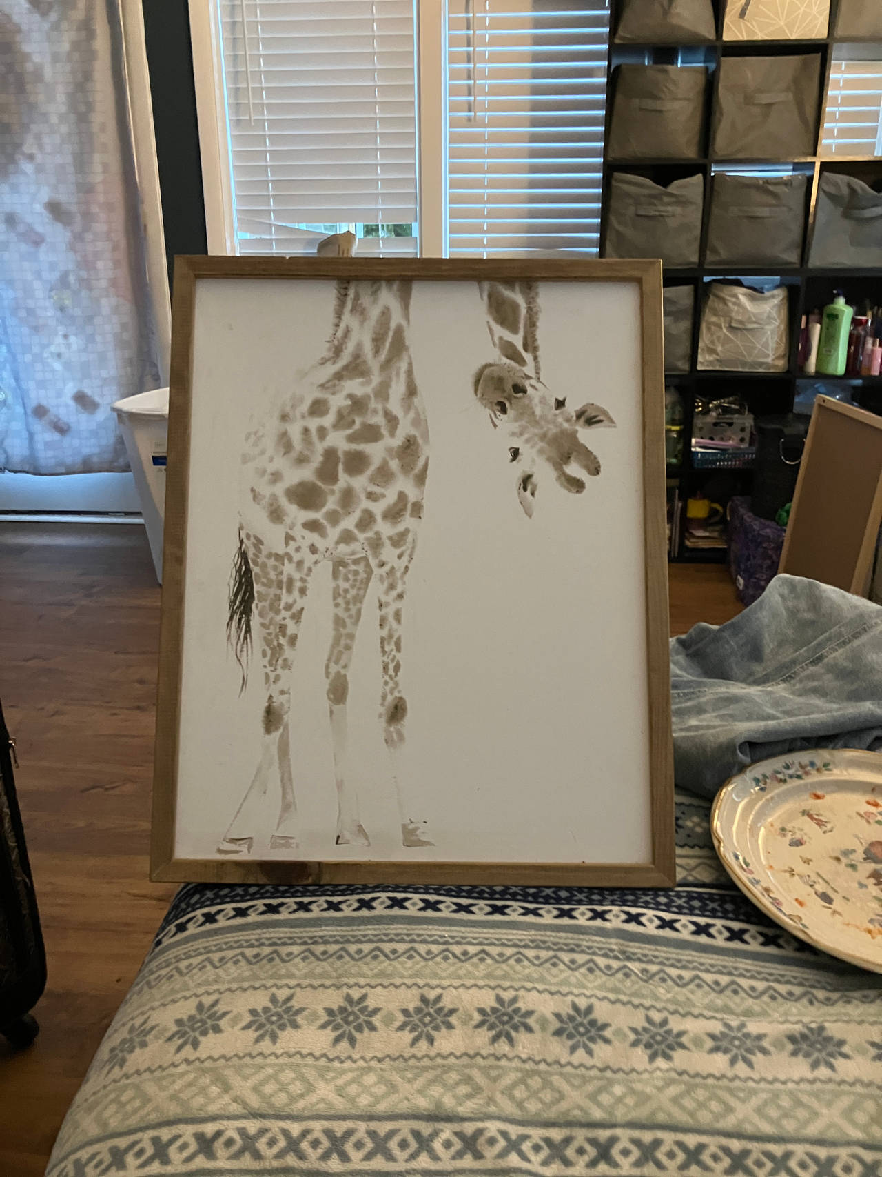 Giraffe Wall Art Print