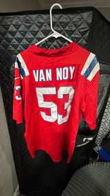 Nike New England Patriots Kyle Van Noy #53 Red Alternate Jersey - Image 4