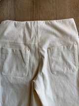 Textured Cropped Wide Leg Side Stripe Pants - Image 5