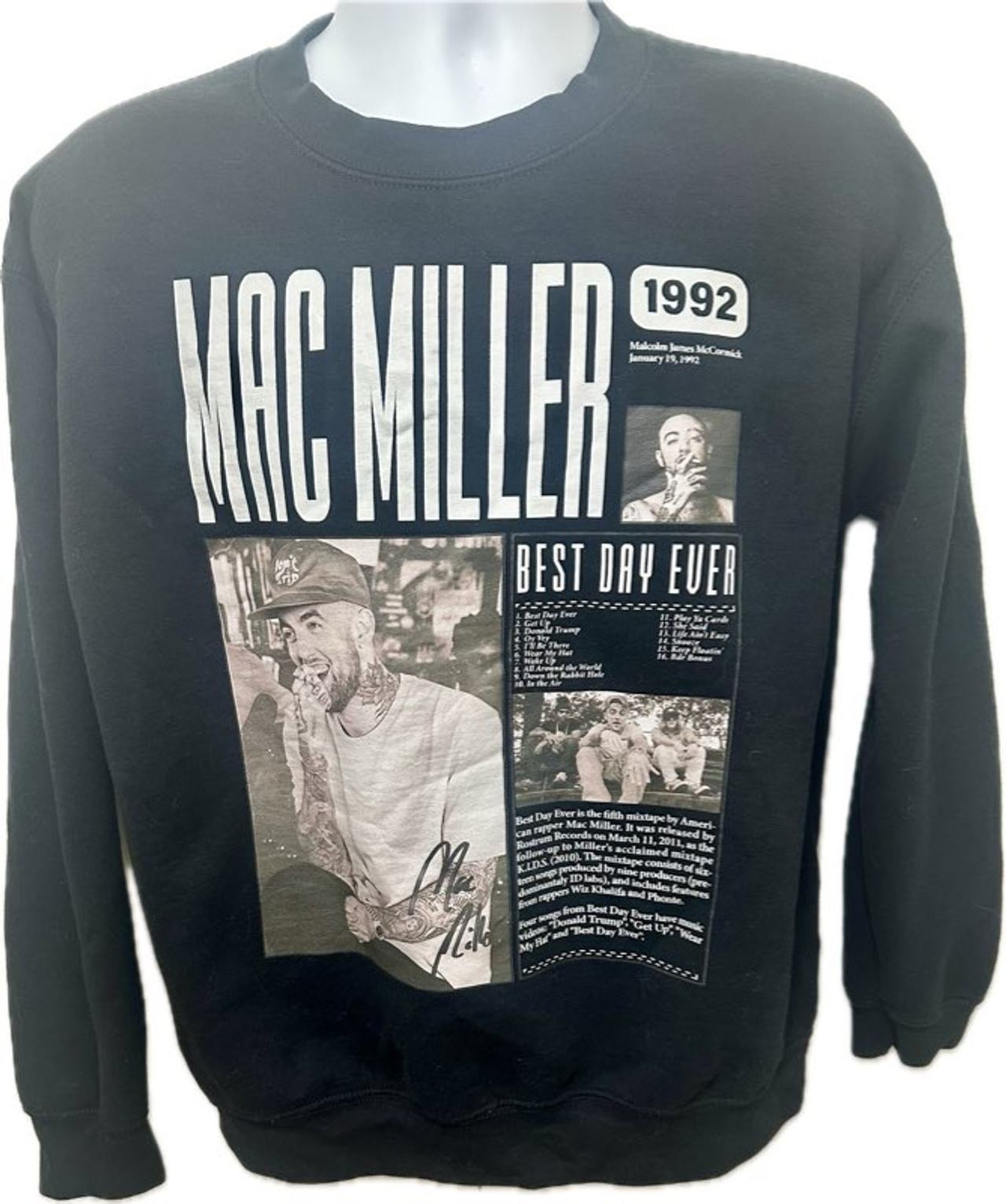 Mac Miller Best Day Ever Sweatshirt