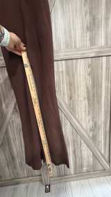 Small Wildflower Cases WILO Ribbed Flare Jumpsuit Brown - Image 7