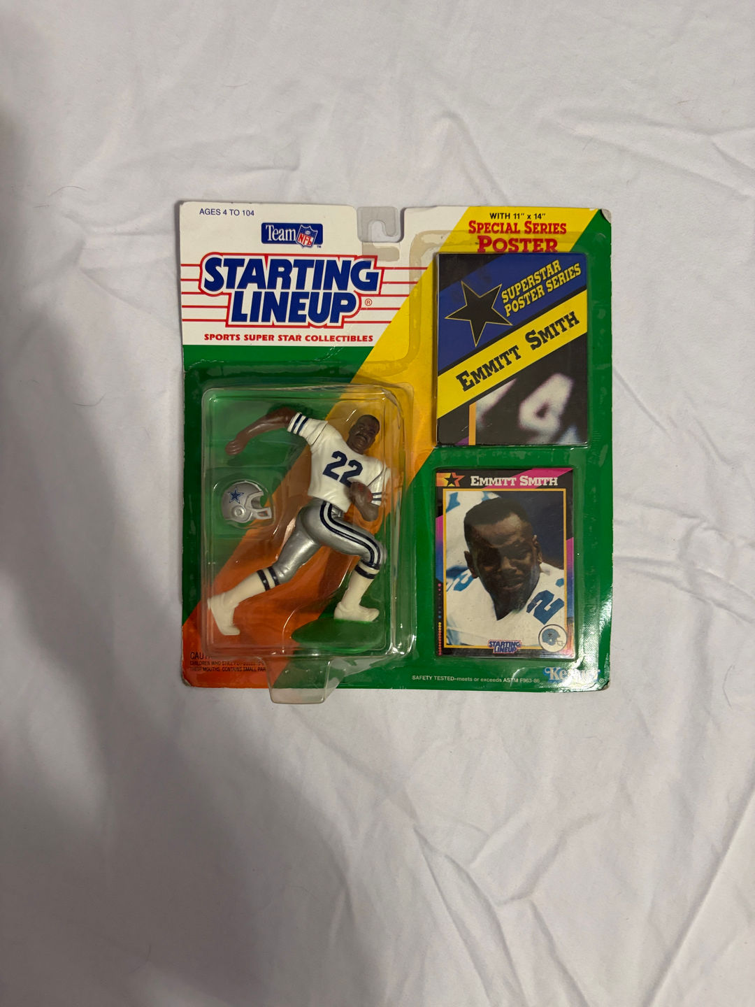1992 Kenner Starting Lineup Emmitt Smith Action Figure