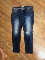 Maurices Women's Distressed Skinny Jeans - Image 1