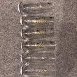 Champagne Flutes with Gold Script - Image 1