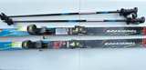 Vintage Rossignol K3 190cm Downhill Skis Marker M48 Titanium Bindings & Rossignol Poles - Image 5