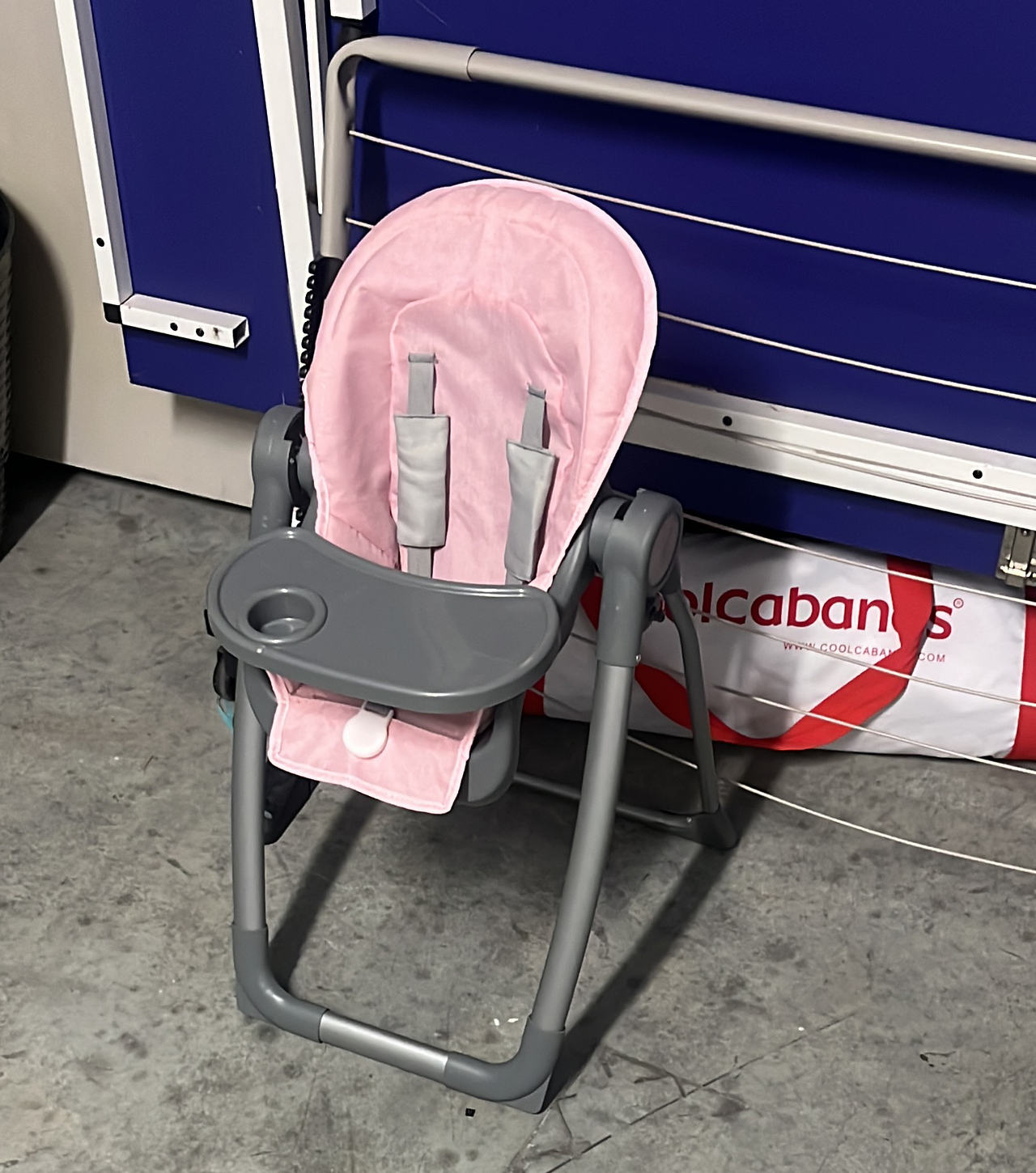 Target Pink Folding High Chair
