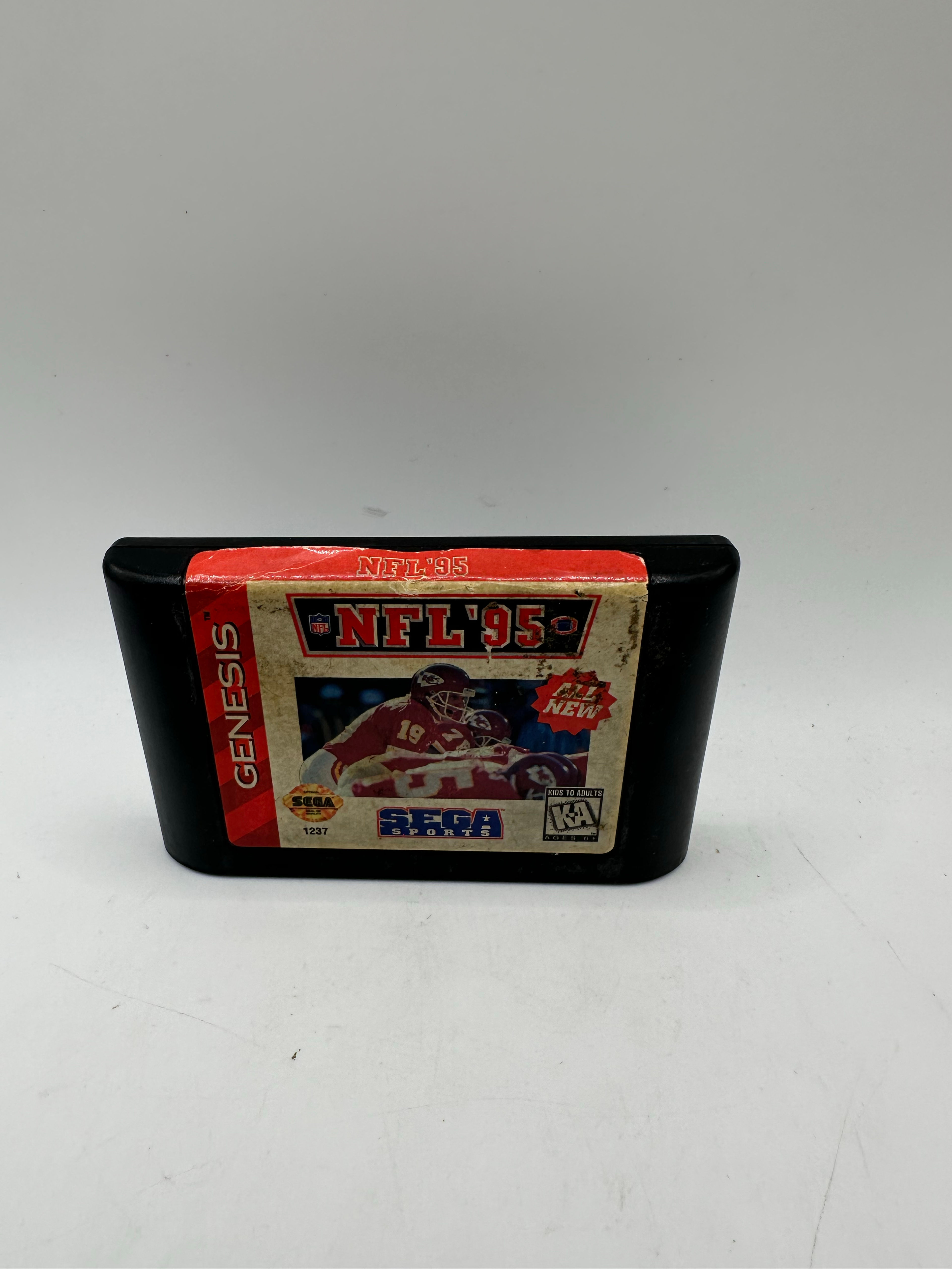 NFL '95 - Sega Genesis - TESTED - Working