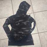 Athleta Black Camo Full-Zip Hoodie - Image 3
